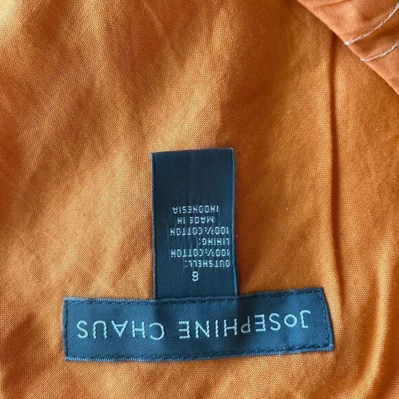 NWT Josephine Chaus Orange Skirt and Matching Top - Picture 16 of 16